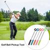 Golfbal Retriever met Telescopische Handgreep, Roestvrij Staal Golfbal Grijper Picker Gereedschap, Golf Accessoires, Cadeaus voor Mannen, Vrouwen & Golfers