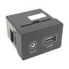 USB AUXiliary Input Port, Suitable for 96120D3500 96120-D3500 Modern Vehicles Daily Commuters User Friendly Installation
