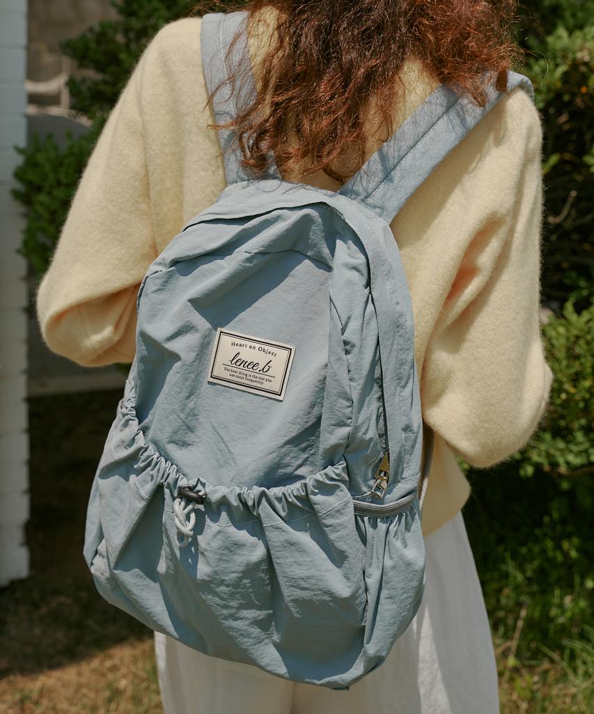 Leneeb String Backpack Sky Blue