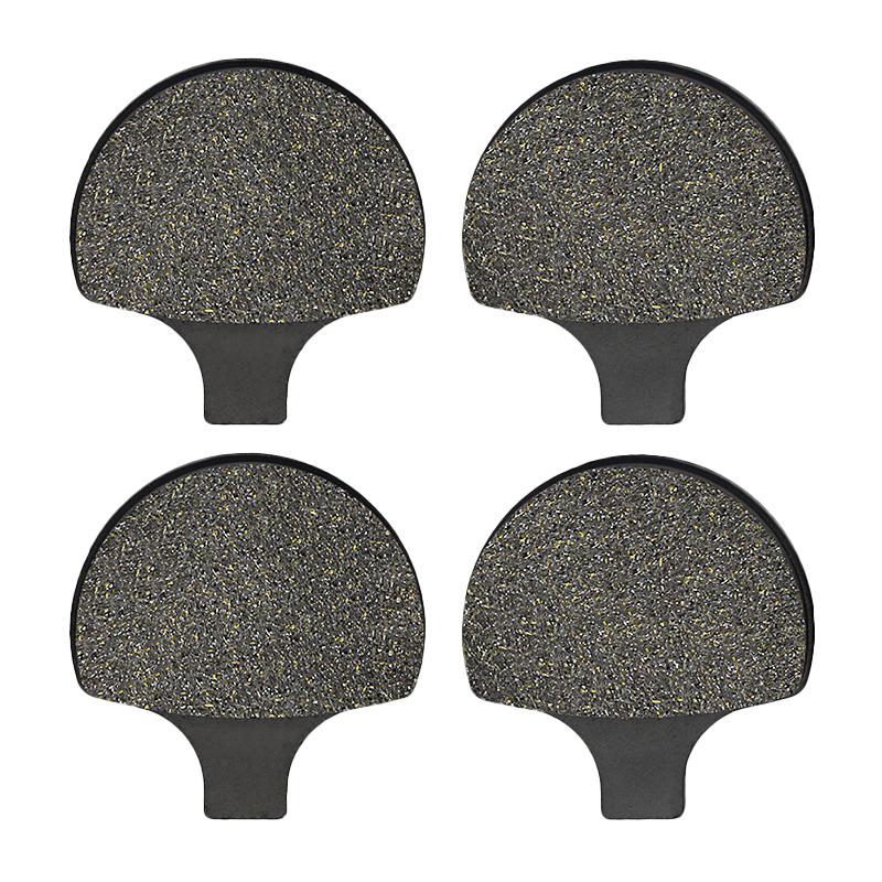 Cyleto Motorcycle Front & Rear Brake Pads for Harley Touring FLT FLHT FLHTCI Road King FLHR FLHRCI 1986 1987 1988 1989 1990-1999