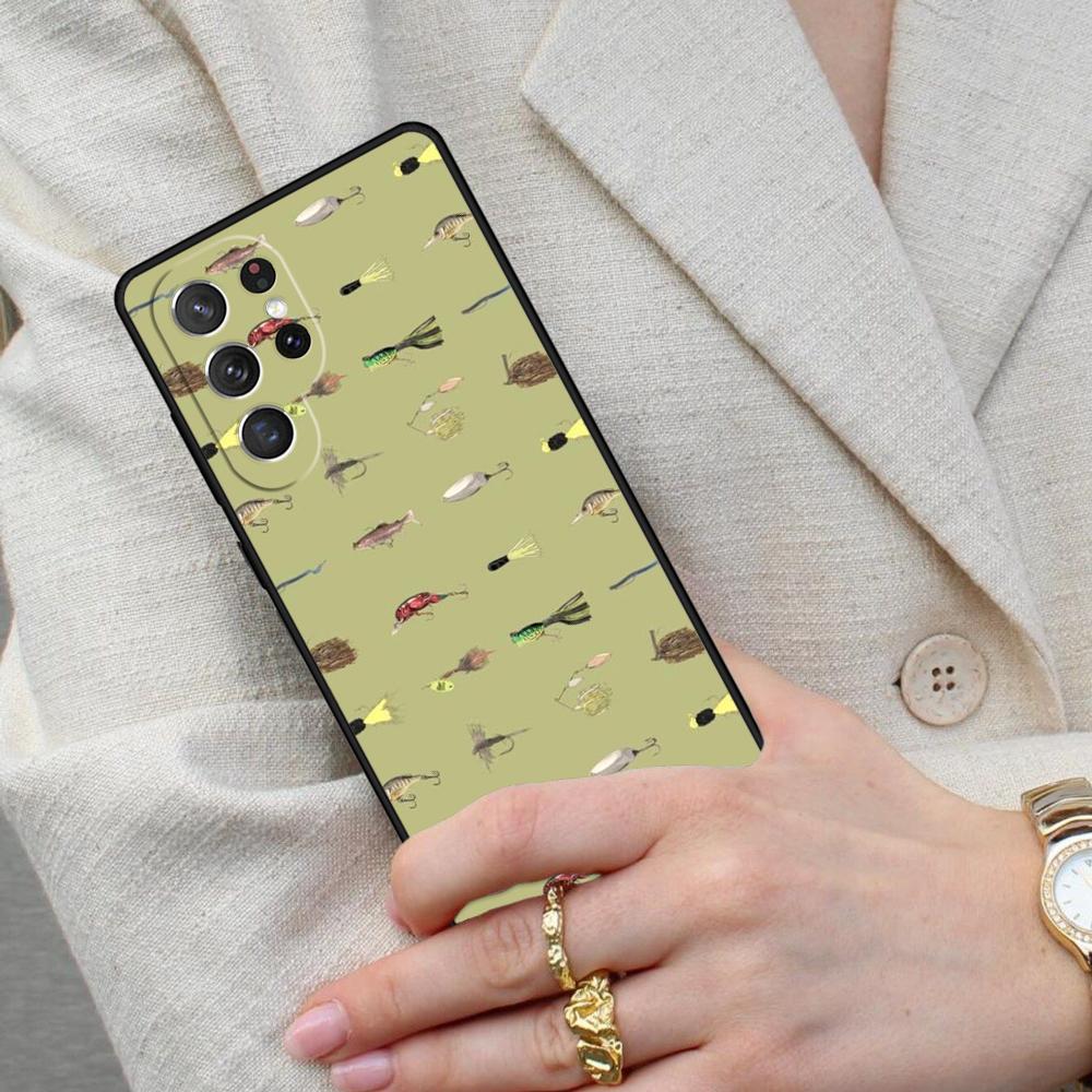 Carp Fishing Fish SOFT Cell Phone Case for Samsung Galaxy S26 Ultra S25 S24 S23 S22 S21 S20 Note10 Cover