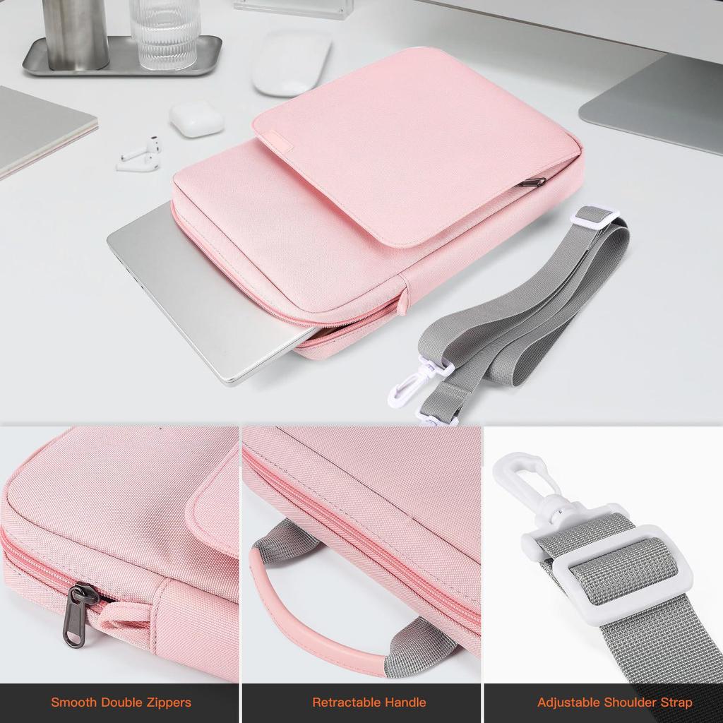 Protective Crossbody Case for 9.8-13.3 Inch Apple Laptops and Tablets