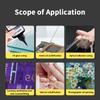 Nail Dryer Light Uv Nail Lamp For Drying Gel Nail Polish Foot Switch Clip-On Flexible Desk Mini Portable Usb For Diy Manicure