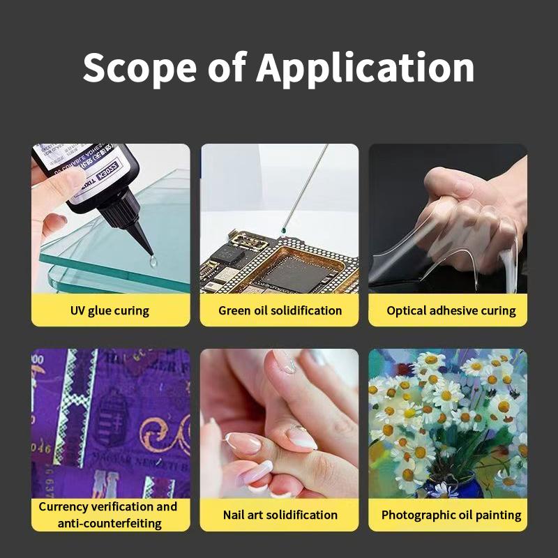 Nail Dryer Light Uv Nail Lamp For Drying Gel Nail Polish Foot Switch Clip-On Flexible Desk Mini Portable Usb For Diy Manicure