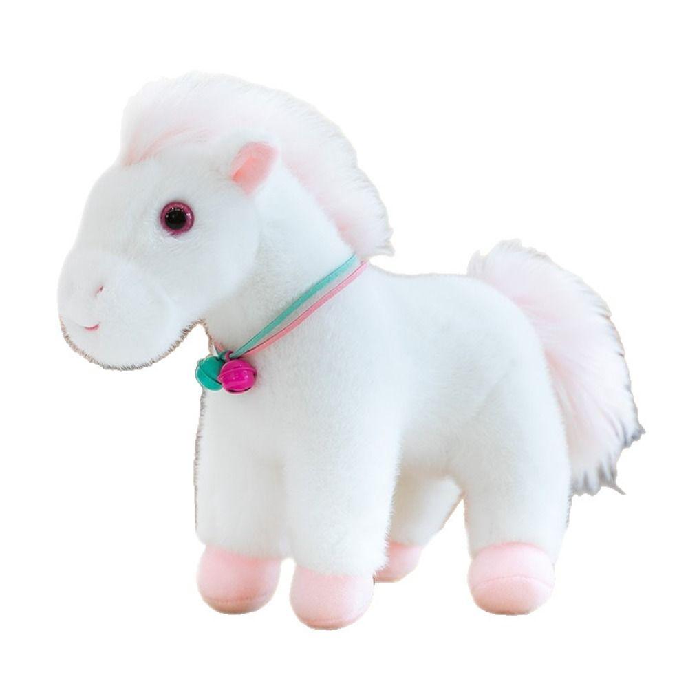 Creative Horse Plush Doll Mascot Dolls Zodiac Pony Figurine Stuffed Animal Doll  Birthday Gift