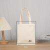 Custom Logo Canvas Tote Bag - Blank Student & Shopping Bag, DIY Printing Available