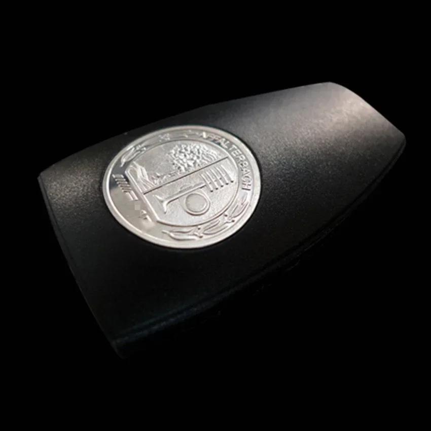

car Mercedes-Benz AMG W210 W212 E63 W202 W205 W207 AMG GT GLS G63 Apple Tree Key Shell Cover A-Class C-Class E-Class CLA GLA GLC срібний