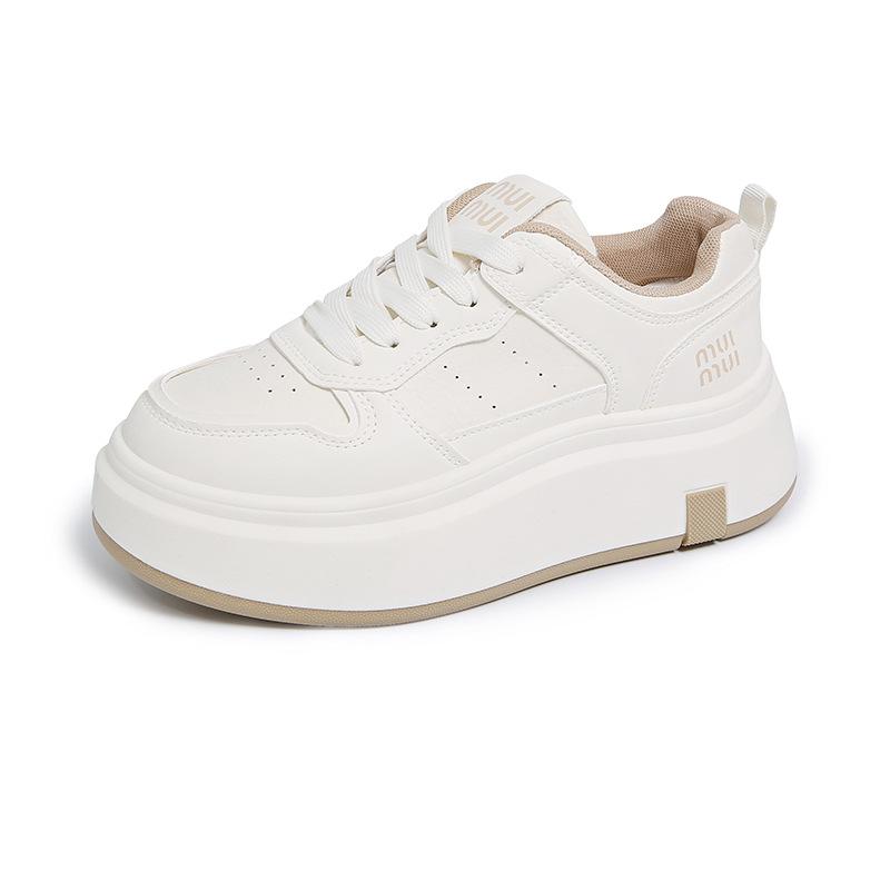 Versatile little white shoes women's new spring low-top sports board shoes trendy student casual shoes -