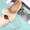 S L Size Silicone Transparent Height Increasing Pad for Men and Women's Heel Pads, Half Height Increasing Pad