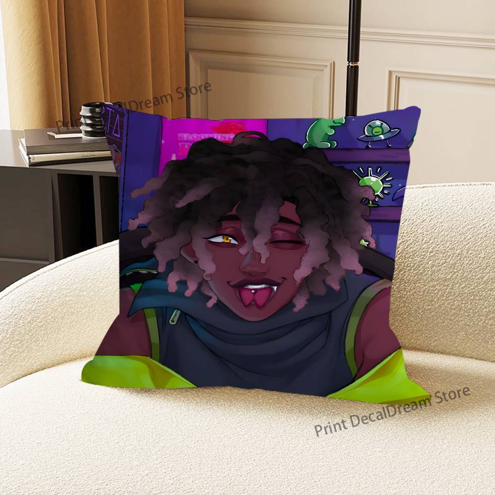 Game E-ERROR143 M-Micah Yujin Cushion For Bedroom Car Coffee Shop Room and Living Room Sofa Decorative Pillow Cover Case