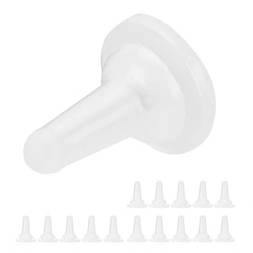 15Pcs Pet Cat Dog Silicone Safety Soft Nurse FeedingBottle Feeder Nipple Accessory