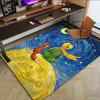 1PC Moon Little Prince Extra Large Non Slip Floor Carpet, Office, Family, Bedroom, Studio Large Area Rug Indoor Rugs
