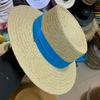 Spring Summer Breathable Straw Hats For Women Fashion Casual Fedora Hat Outdoor Concave Top Travel Hats Panama Beach Sun Hat
