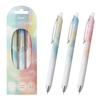 Pentel Ballpoint Pen Oil-based Flow Tune Limited Day Time Set 0.5mm Black 3 Pieces BZN205SDA-3A