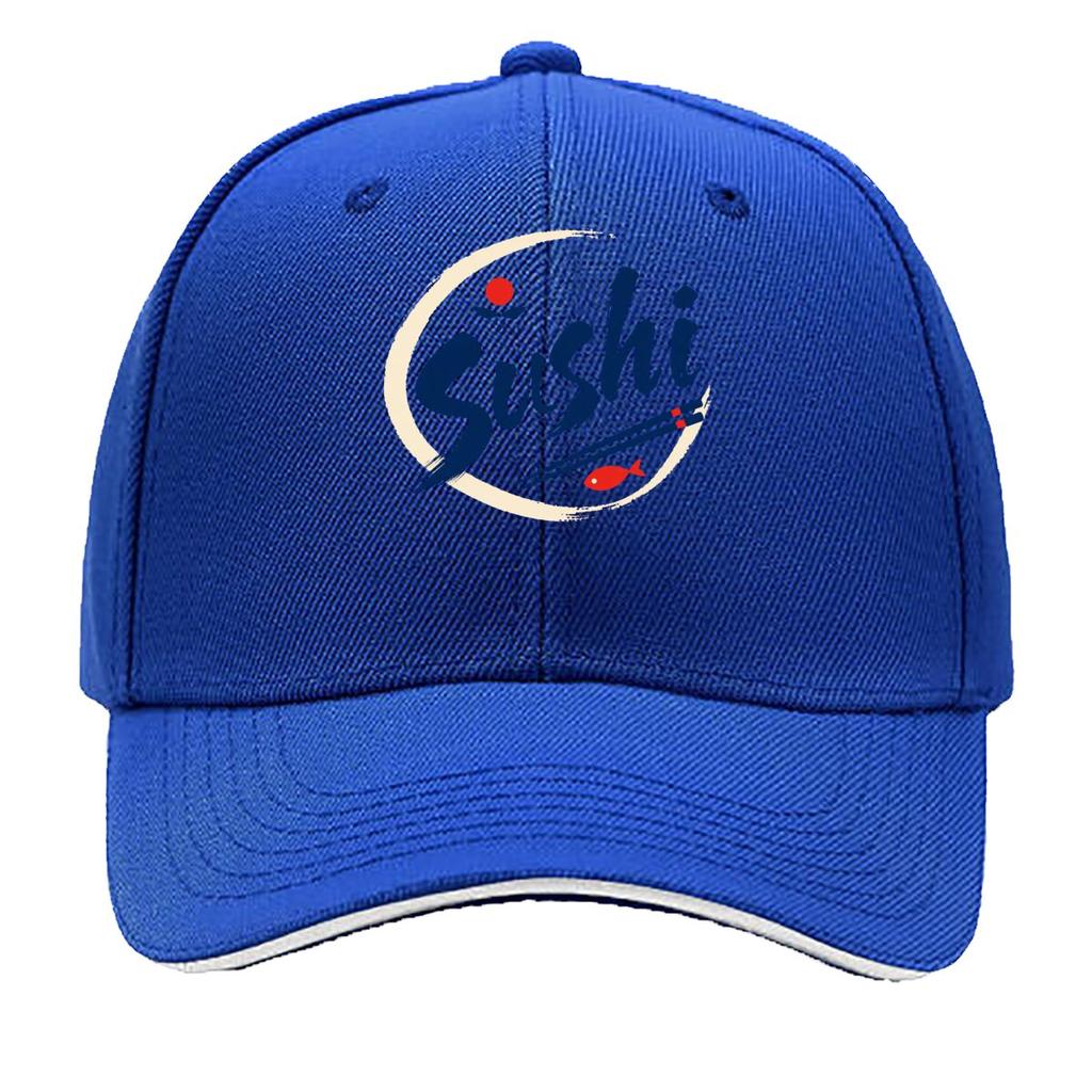 Minimal Japanese Sushi Brush Emblem Hip Hop Hat Fashion Outdoor Sports Sandwich Baseball Cap