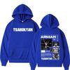 Arman Tsarukyan Ahalkalakets Regali per Fan Felpe Moda Donna Violenza Estetica Felpe con Cappuccio Casual Oversize Felpa