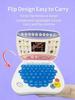 Children's Bilingual Learning Laptop Toy with LED Display for Early Education