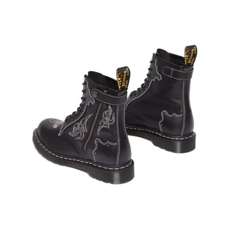 Dr. Martens 1460 Leather Lace Up Boot Gothic Americana Pack Unisex Sneakers Black 31624001