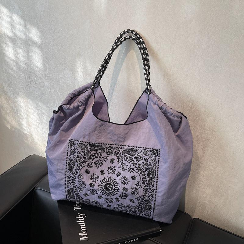 Premium casual bag women's large-capacity new versatile shoulder tote bag college student class bag