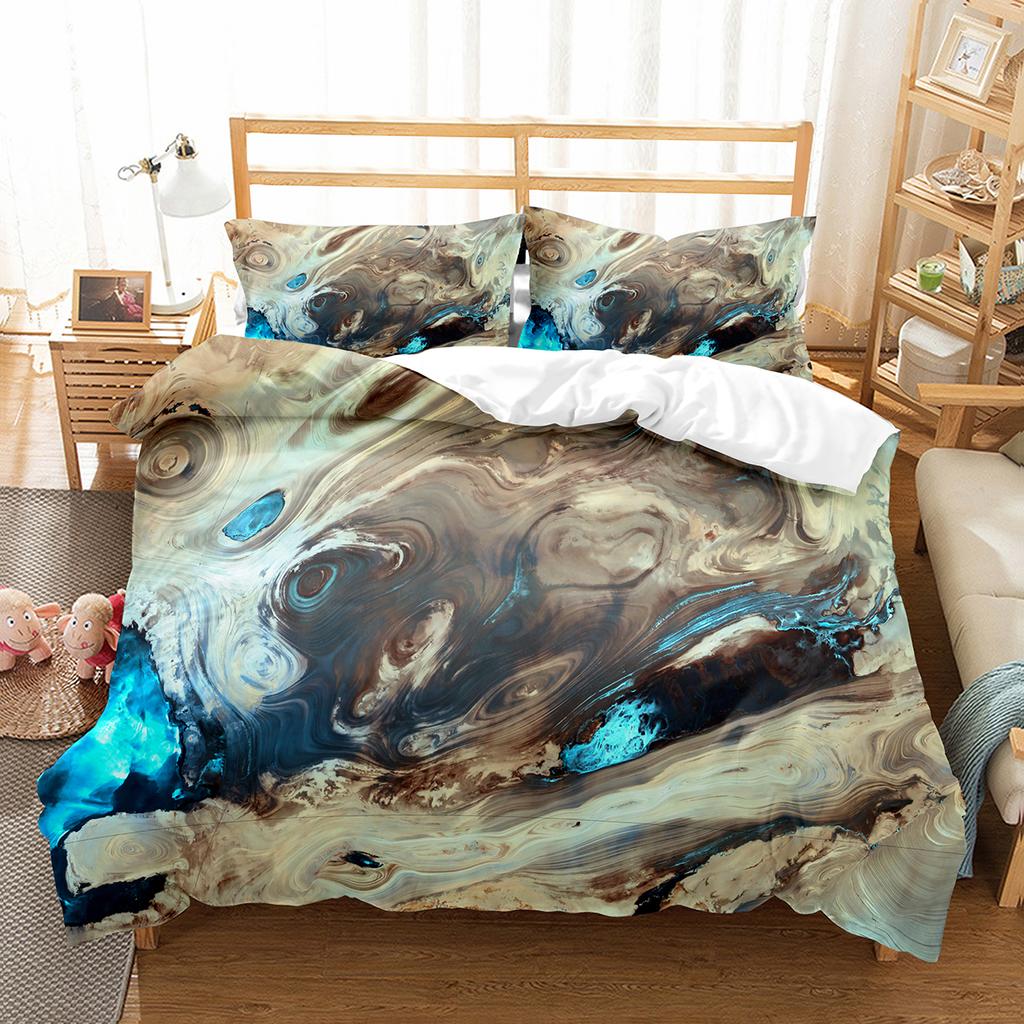 Polyester Comfortable Stylish Pattern Duvet Cover Set With Duvet Cover And Pillowcases King Queen Twin Sizes For Boys Girls And Kids