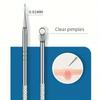 8PCS Acne Needle Cell Clip Blackhead Removal Tool Stainless Steel Acne Beauty Acne Needle Extraction