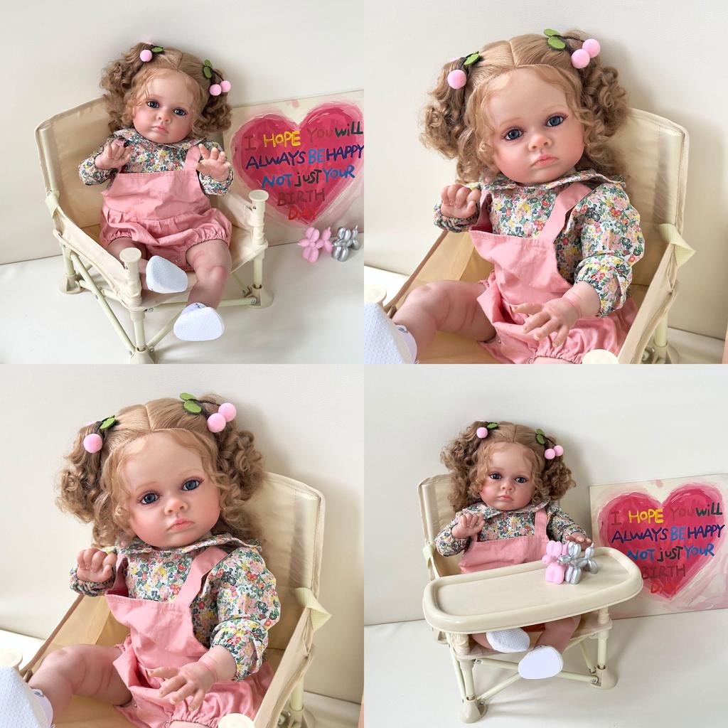 Silicone Baby Reborn Doll 60cm Realistic Toddler For Collectors And Giftgiving