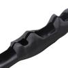 Golf Grip Trainer Anti Slip Ergonomic Rubber Golf Grip Training Aid for Correcting Hand Position Black