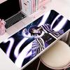 Mouse Pad Office PC Accessories Keyboard Mat Anime Pattern Antislip Rubber Mousepad Gamer Ddemon Slayer Obanai Iguro Desk Mat