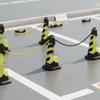 Heavy-Duty Rubber Traffic Safety Cone
