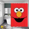 Classic Tv S-Sesame S-Street Bathroom Shower Curtain Shielding Partition Shower Curtain Quick Dry Can Be Scrubable Light