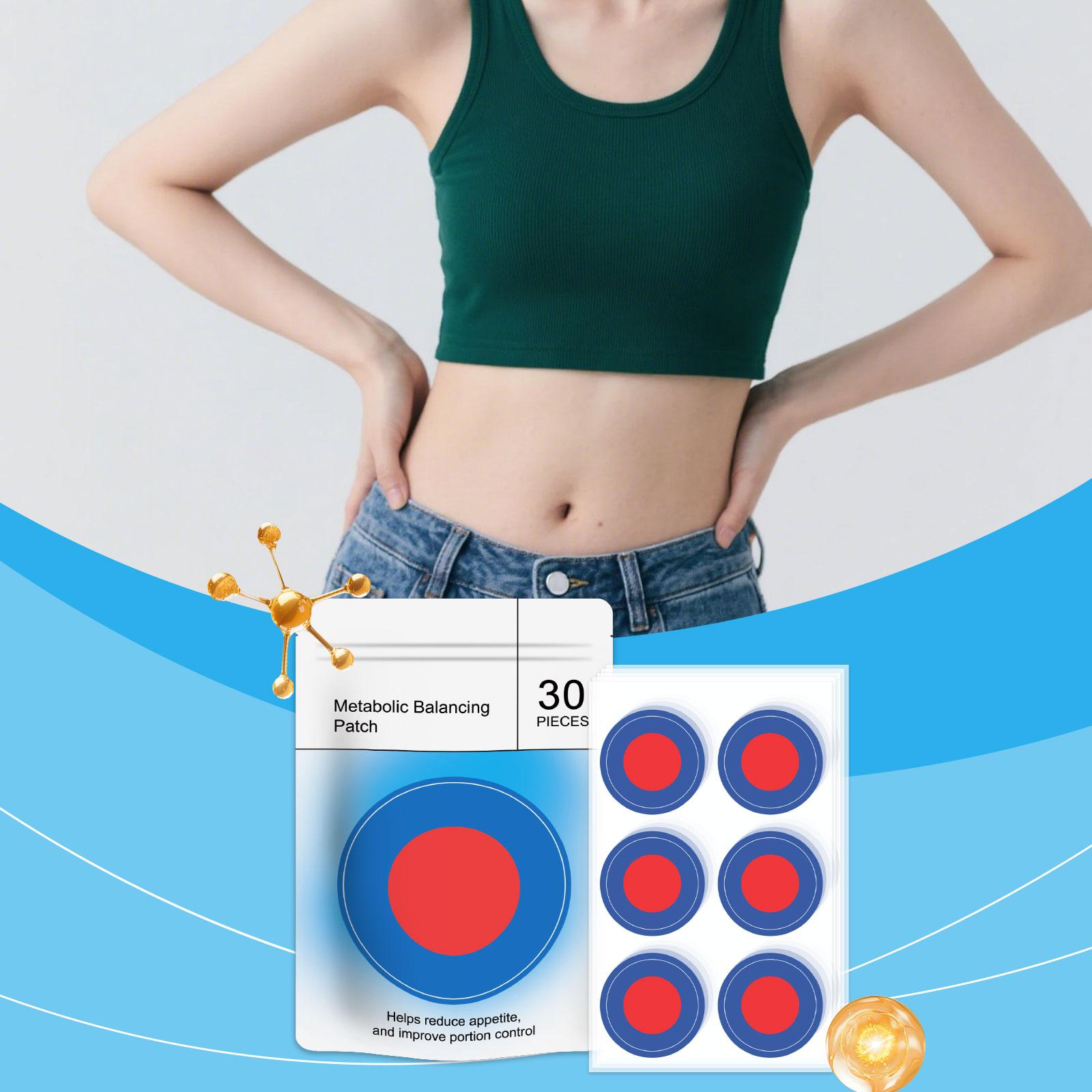 Body Care Patch Quickly Absorb Metabolic Balancing Skin-Friendly Portable Nourishing Patches For Daily Use 30pcs