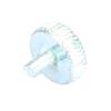 5pcs M3 Zinc Plated Carbon Steel Flat Knurled Head   Thumb Screws (M3*5)