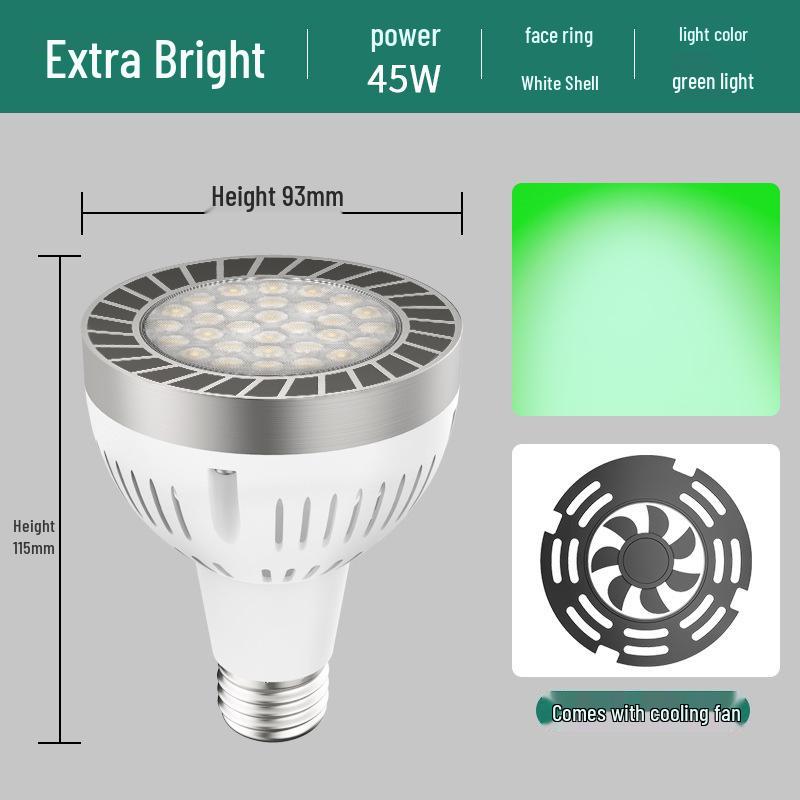 PAR30 LED Track Light: E27 Screw Base Spotlight for Commercial and Retail Spaces