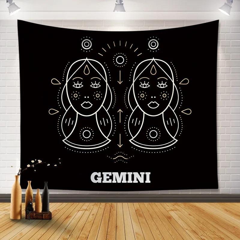 Гобелен с узором «Двенадцать созвездий» для спальни — фото 11