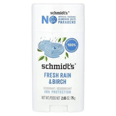 Deodorant, Refreshing Rain & Birch, 75G(2.65Oz)