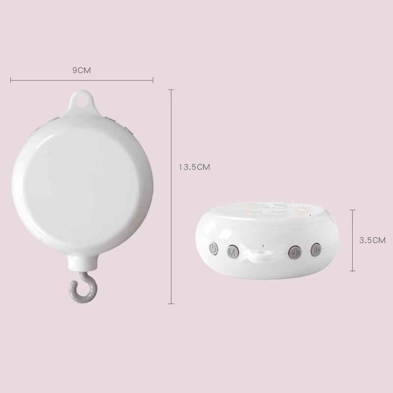 Rotating Musical Crib Mobile with 35 Melodies – DIY Baby Bed Bell Ornament