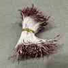 400Pcs Mini Flower Stamen Artificial Pearl Pistil Double Heads Diy Floral Craft For Wedding Decor Needlework Scrapbooking