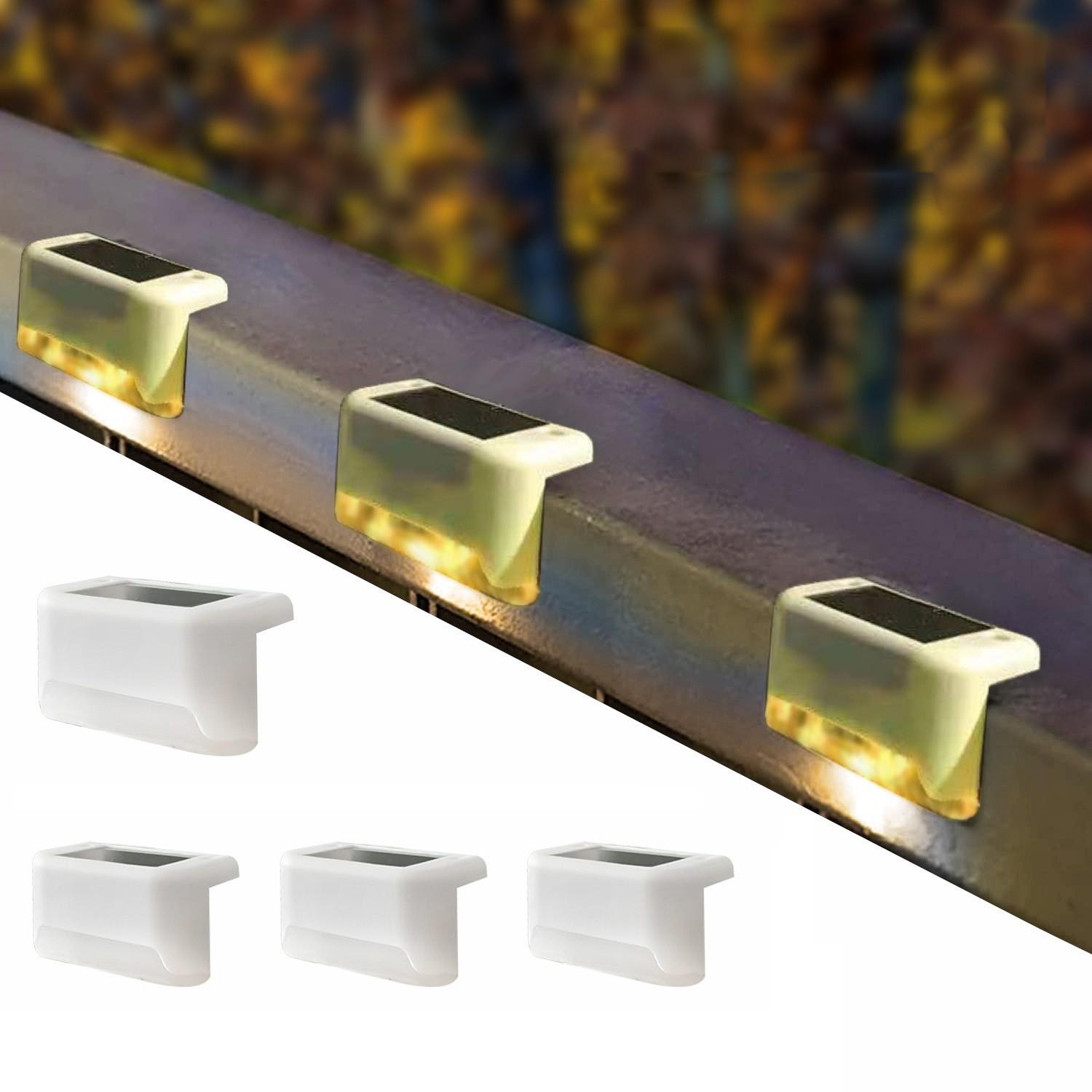 

Солнечные лампы, Ступенчатые лампы, Заборные лампы, Перильные лампы, Лестничные лампы, Наружные светодиодные ступенчатые лампы, Декоративные настенные лампы для двора One Size белый