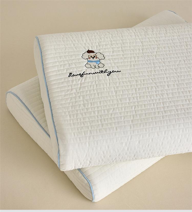 Yongyouwan All Cotton Washed Cotton Parent-child Latex Pillow, Children's Pillow, Dormitory Student Pillow Core, Adult Latex Pillow Core