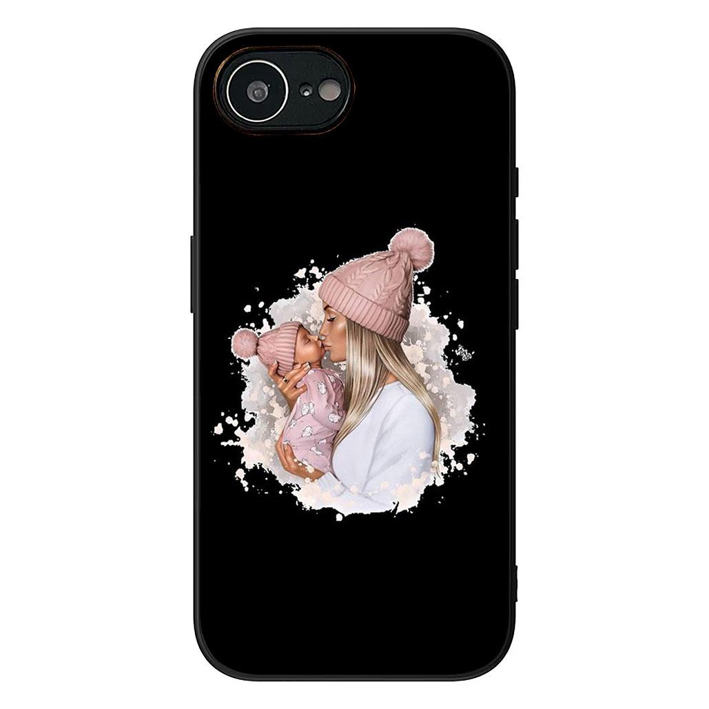 

Family Boy Woman Baby Girl Mom Phone Case for Motorola Moto G86 G14 G35 G34 G45 G55 G67 G75 G85 G24 G15 G54 G57 Power Soft Cover Motorola Moto G54