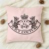 JJUICY CCOUTURE Doublesided Printed Square Decorative Cushion Cover for Sofa Living Room Home Decor