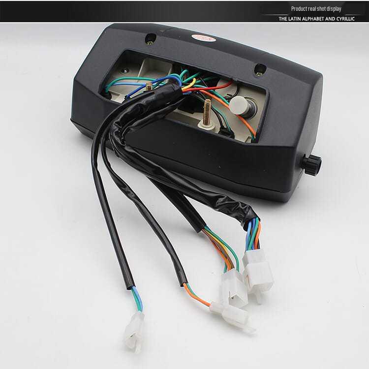 Yibai Ke Motorcycle Instrument Dashboard Electro-mechanical Meter WY125-A-C-F