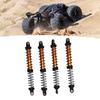 4Pcs 1Celsius10 Model Car Dual Spring Shock Damper Alloy 1Celsius10 RC Dampers with 8 Spare Springs 120mm