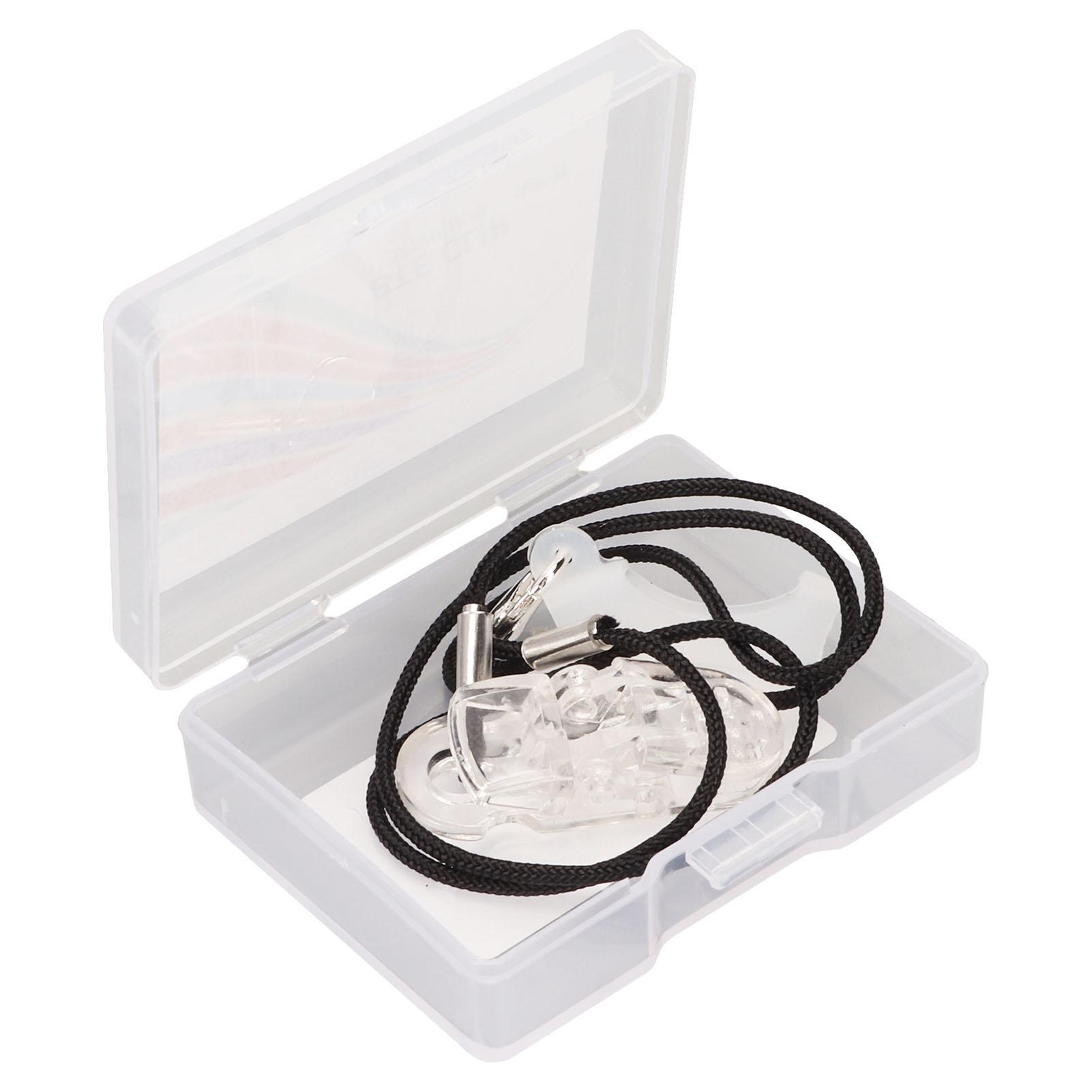 

BTE Защита для слухового аппарата Клипса A312 Черная Веревочная фиксация Прозрачный Усилитель звука Шнурок Клипса S