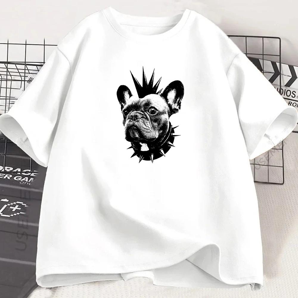 Punk Raccoon Graphic Tshirt Shortsleeve Edgy Animal Design Rebellious Fashion Streetwear Top For Unisex Unisex Minimalist Top