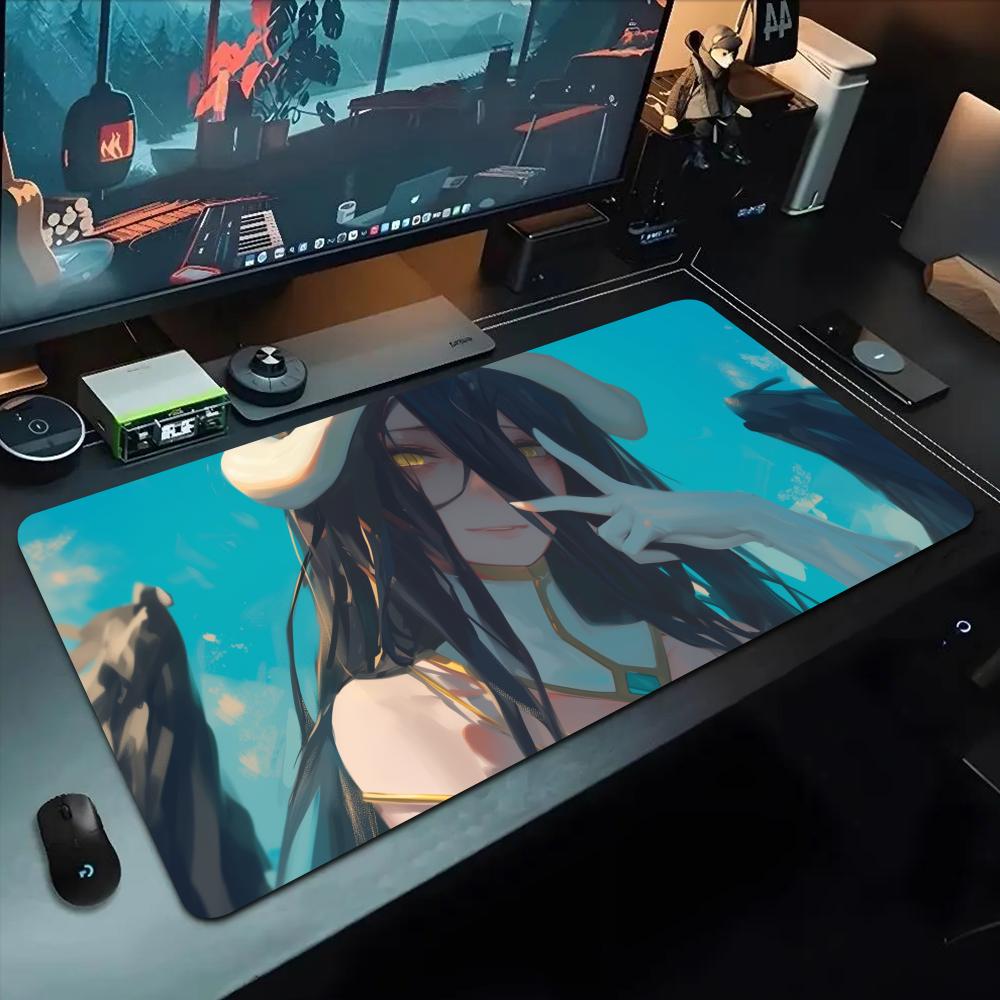 albedo Коврик для мыши 500X1000 мм Большой игровой коврик для мыши Геймерский XL Резиновый Отаку Коврик для клавиатуры Настольный коврик для ноутбука 600x300x2mm