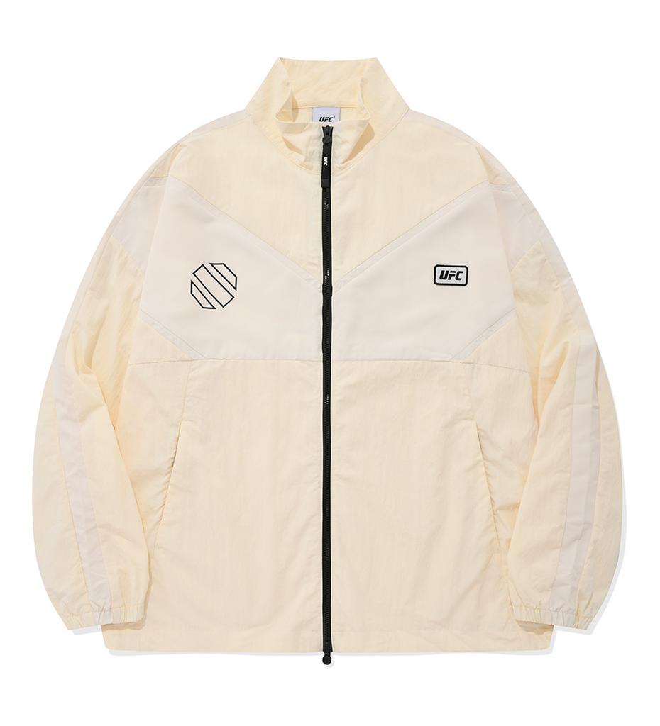 Ufc Sport Ufc Champ Relax Fit Woven Track Jacket Ivory U2Jkt3303Iv