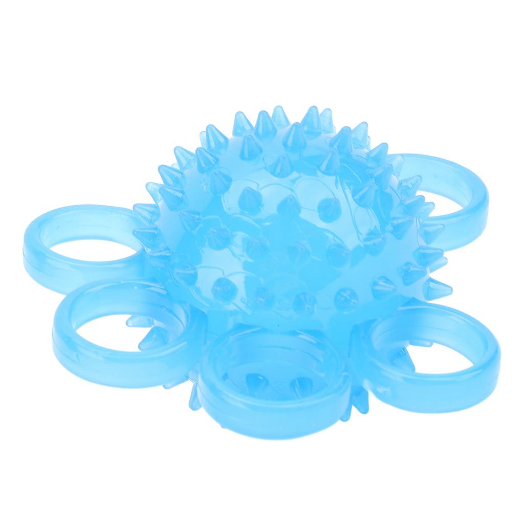 Finger Exerciser Hand Squeeze Ball 10 Pounds Massaging Hand Exercise Ball for Elderly Stroke