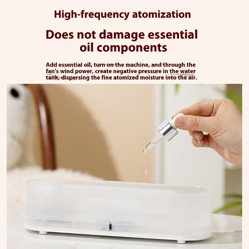 Simulated Flame Cool Misting Humidifier with 6 Color Light Flame Air Diffuser Humidifier Air Humidifier for Home Bedroom