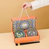 ZISIZ Bohemian Underglaze Ceramic Tableware Gift Set